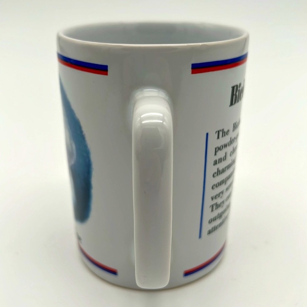 Rare Vintage Bichon Frise White & Blue Coffee Mug, Portraits R. Maystead - Papel - Picture 4 of 8